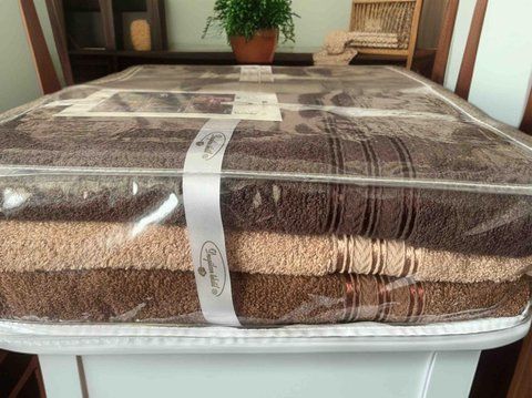 Набір рушників 3 шт Туреччина 312410 фото